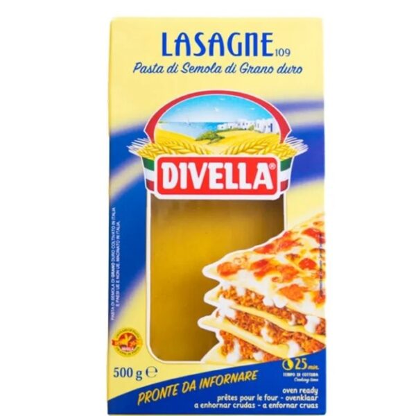 Lasagneplatten 0,5 kg – Divella