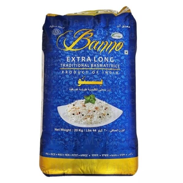 Basmati Reis Banno 20kg