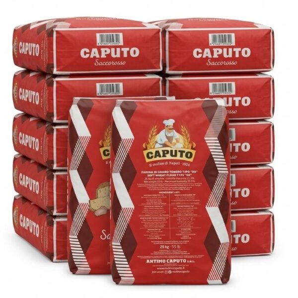 Mehl- Farina Caputo Rot Saccorosso 25kg