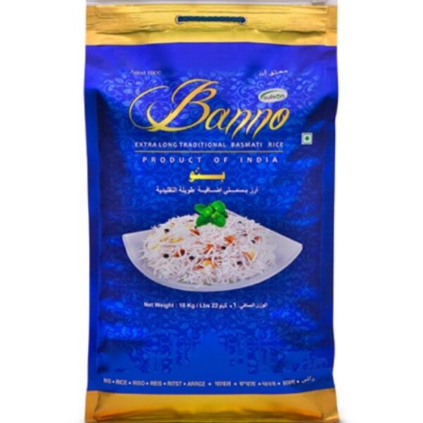Basmati Reis extra lang (10kg) bano