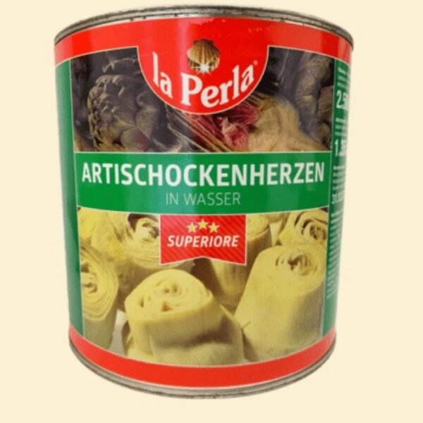 Artischocken geviertelt, La Perla/Mikado (2,5Kg)