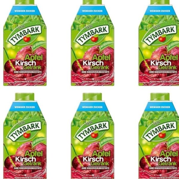 Tymbark Apfel/ Kirsch 6 x 500 ml ( Tetrapack )