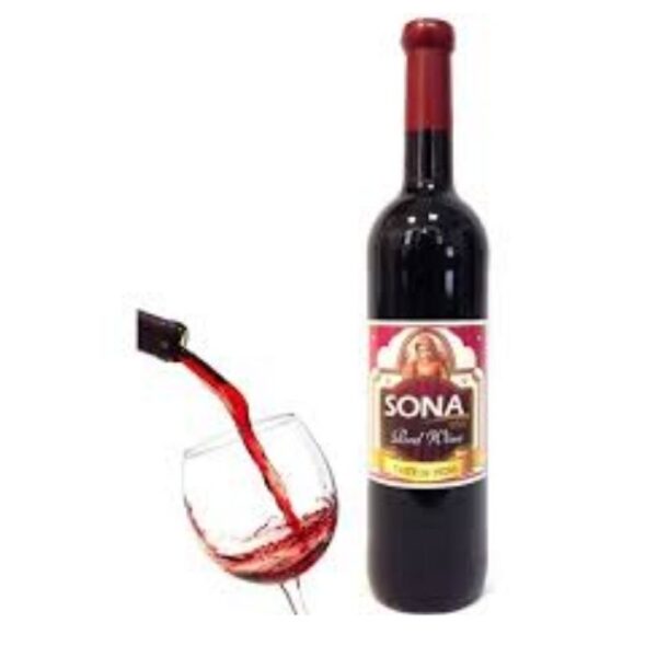 Wein Rot indisch Sona 0,75L