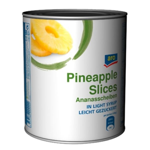 Ananas in Stücken, gezuckert (3,1kg) Aro