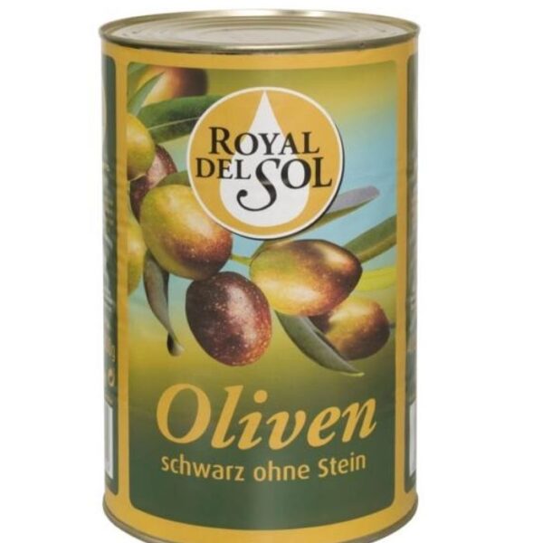 Oliven, schwarz ohne Stein (4,2Kg) Crimo