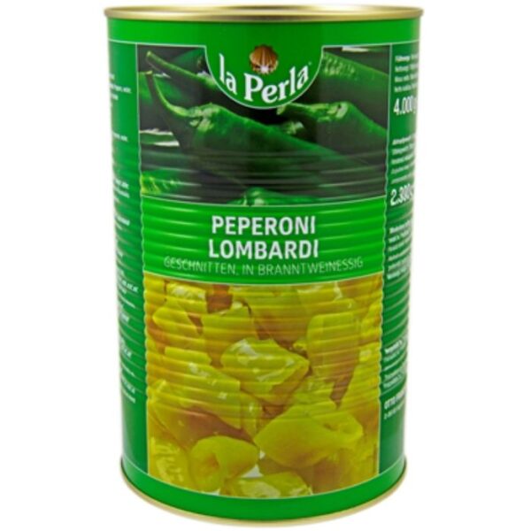 Peperoni ganz Lombardi, mild, La Perla (4,25Kg)
