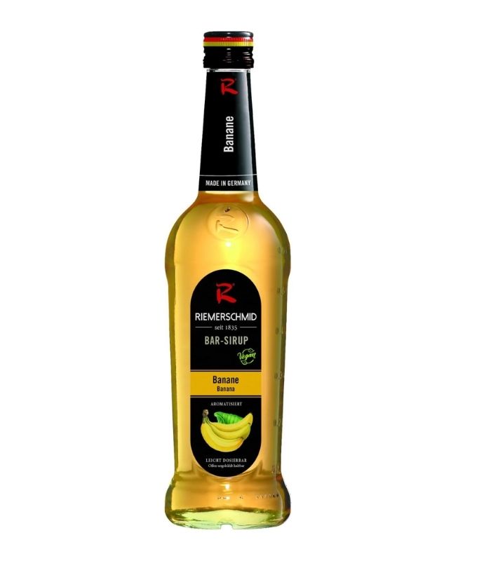 1 (34) Bananen Bar- Syrup 0,7l Riemerschmid - Image 1