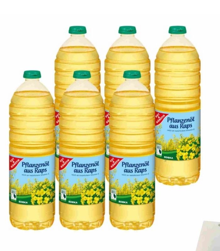 1 (42) Öl/Pflanzenöl (15x1l) Rapsöl - Image 1