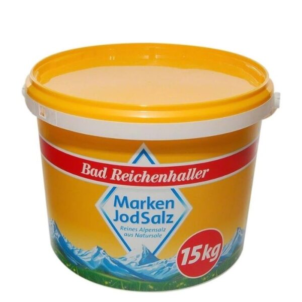 Jodsalz 15 kg (gelb)