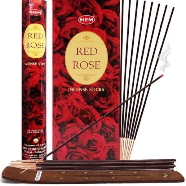 Räucherstäbchen Rote Rose