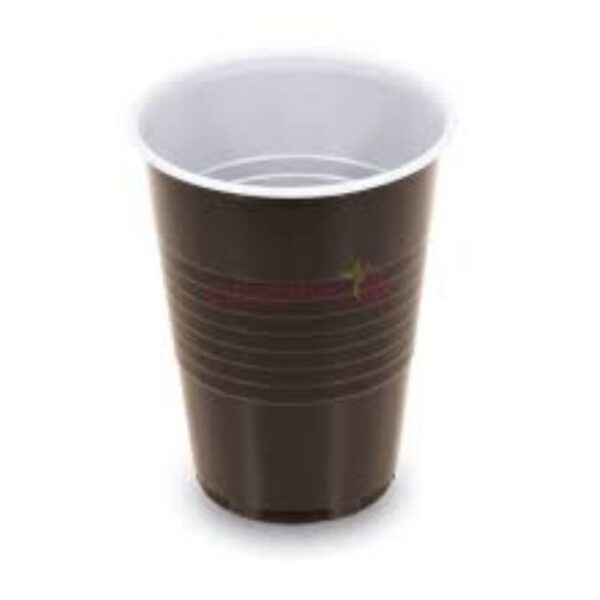 Kaffeebecher braun 100 Stück Stange