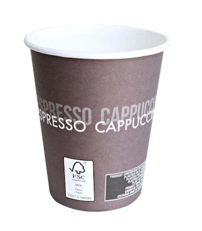 1 (84) Kaffeebecher braun Plastik (30*100St. 0,2l) - Image 1