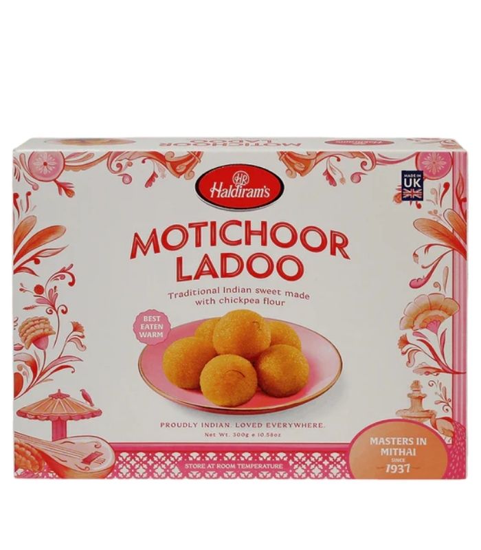1 (93) Motichoor Laddu 300gr. Haldirams - Image 1