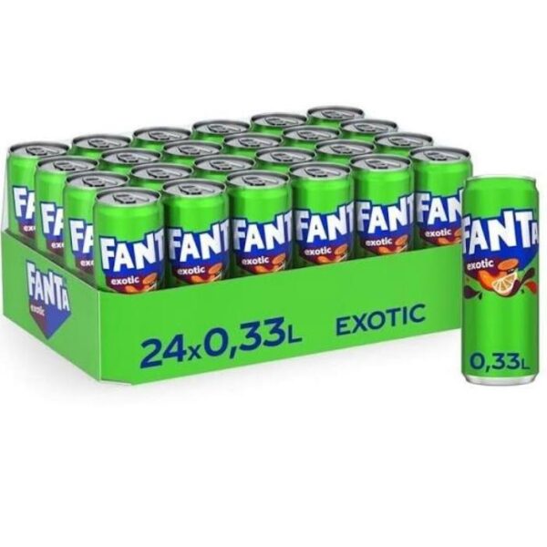 Fanta Exotic - Dose (24x0,33l)inkl Pfand
