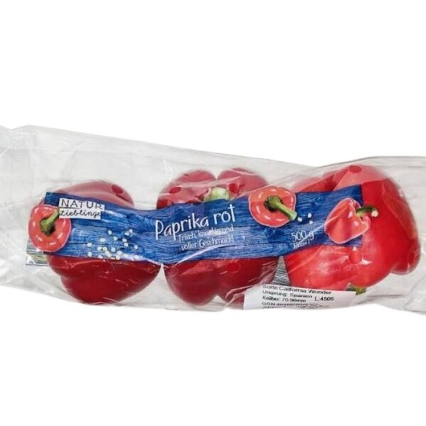 Paprika frisch rot